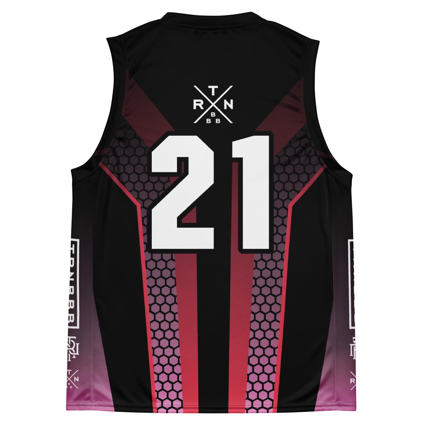 TRNBBBGOTHRecycled unisex basketball jersey