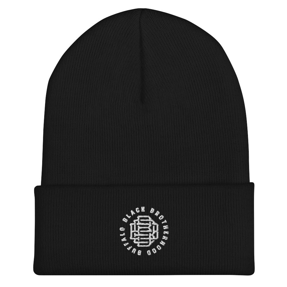 BBB Monogram Cuffed Beanie