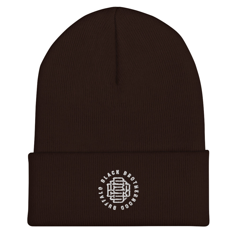 BBB Monogram Cuffed Beanie