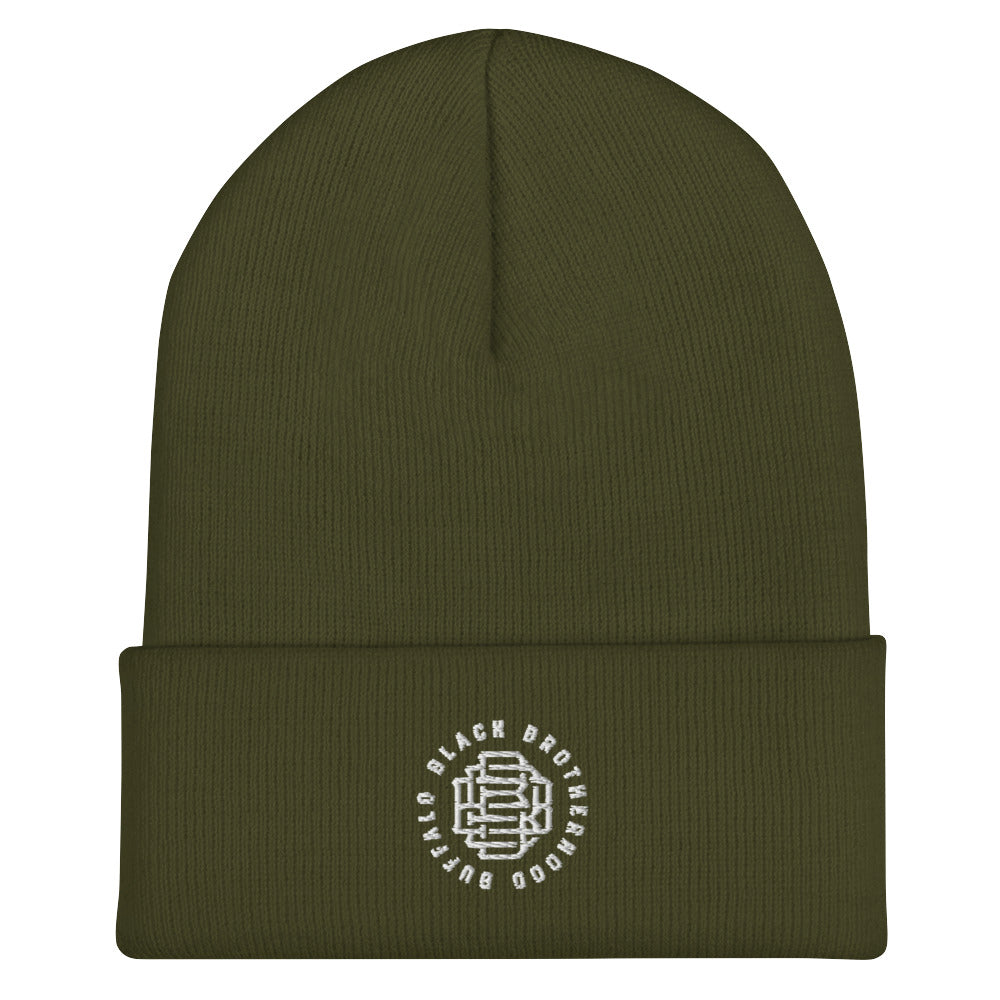 BBB Monogram Cuffed Beanie