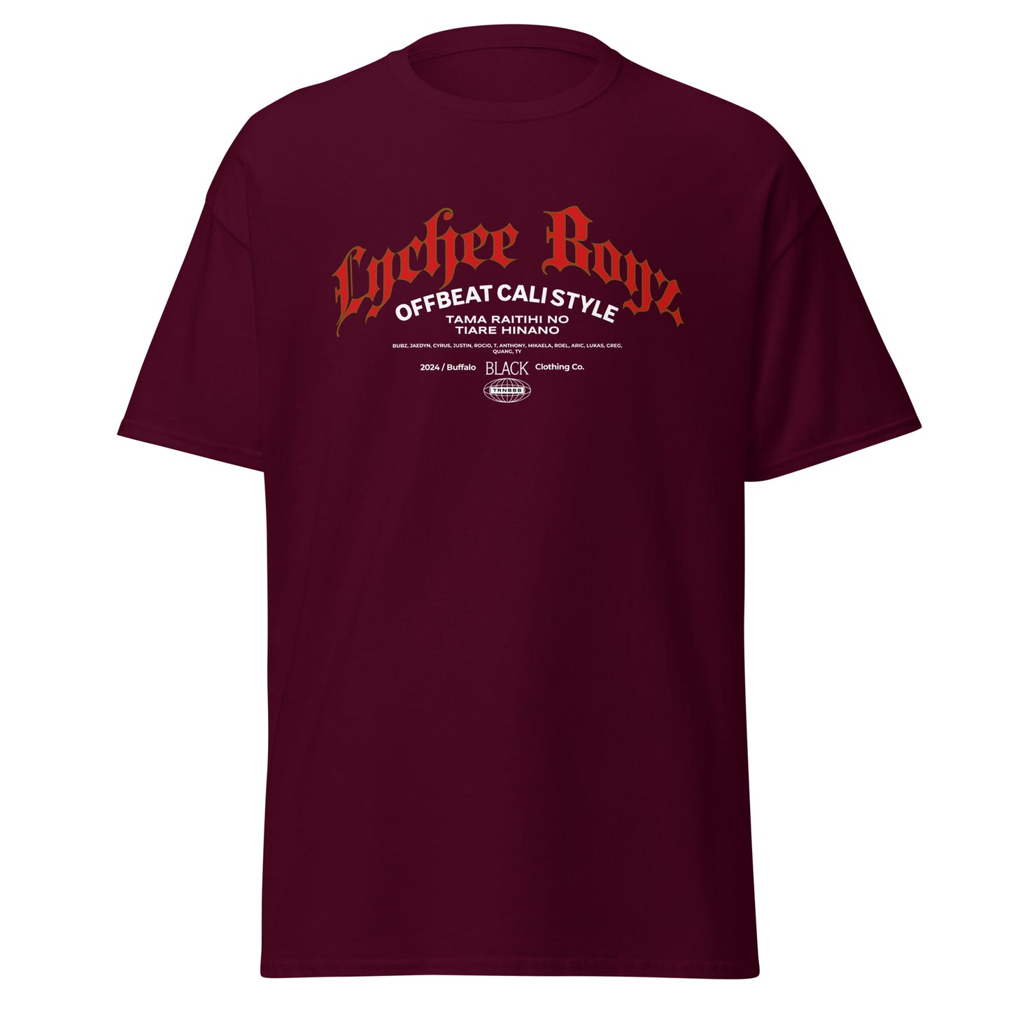 LYCHEE BOYZ Men's classic tee