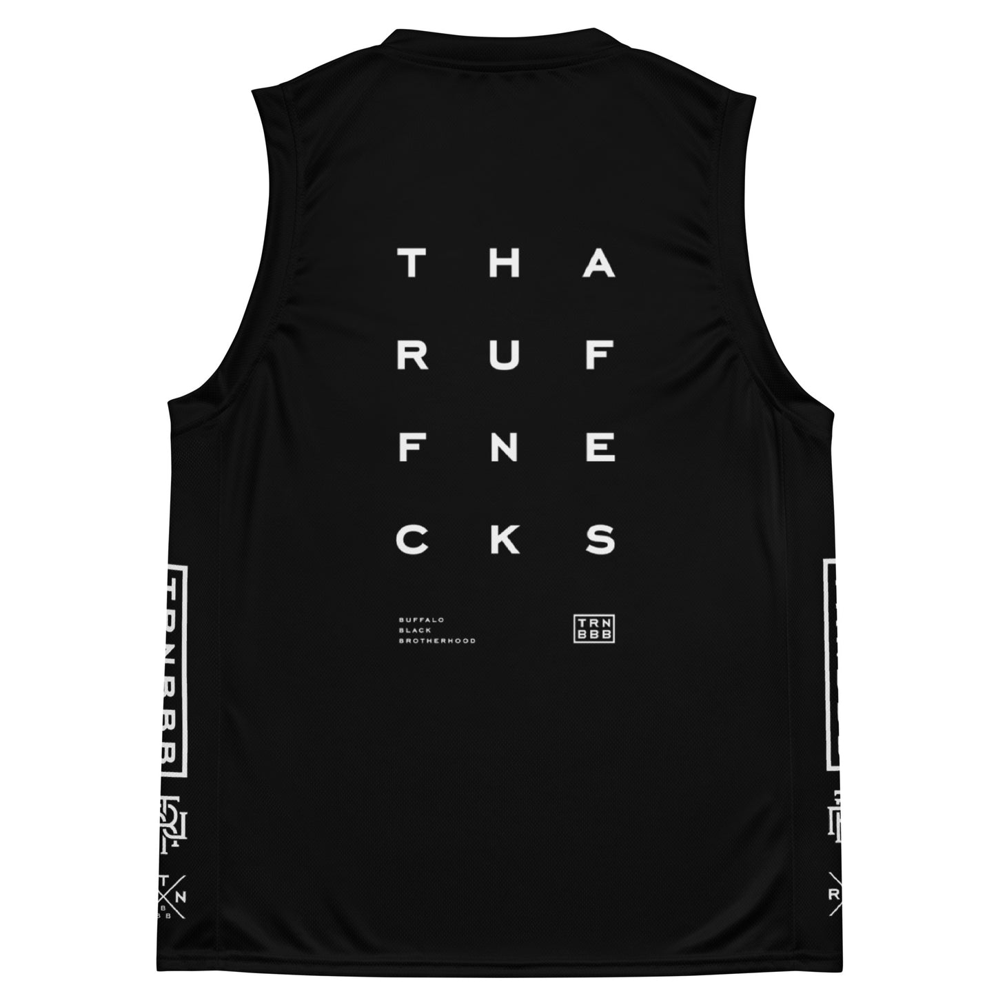 STACKED TRNBBB Recycled unisex basketball jersey